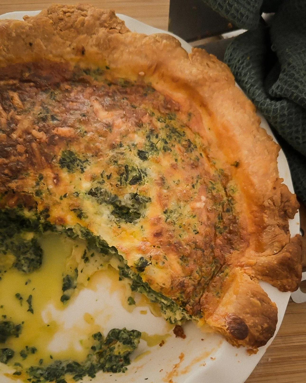 The Ultimate Silverbeet (Chard) and Feta Quiche Recipe